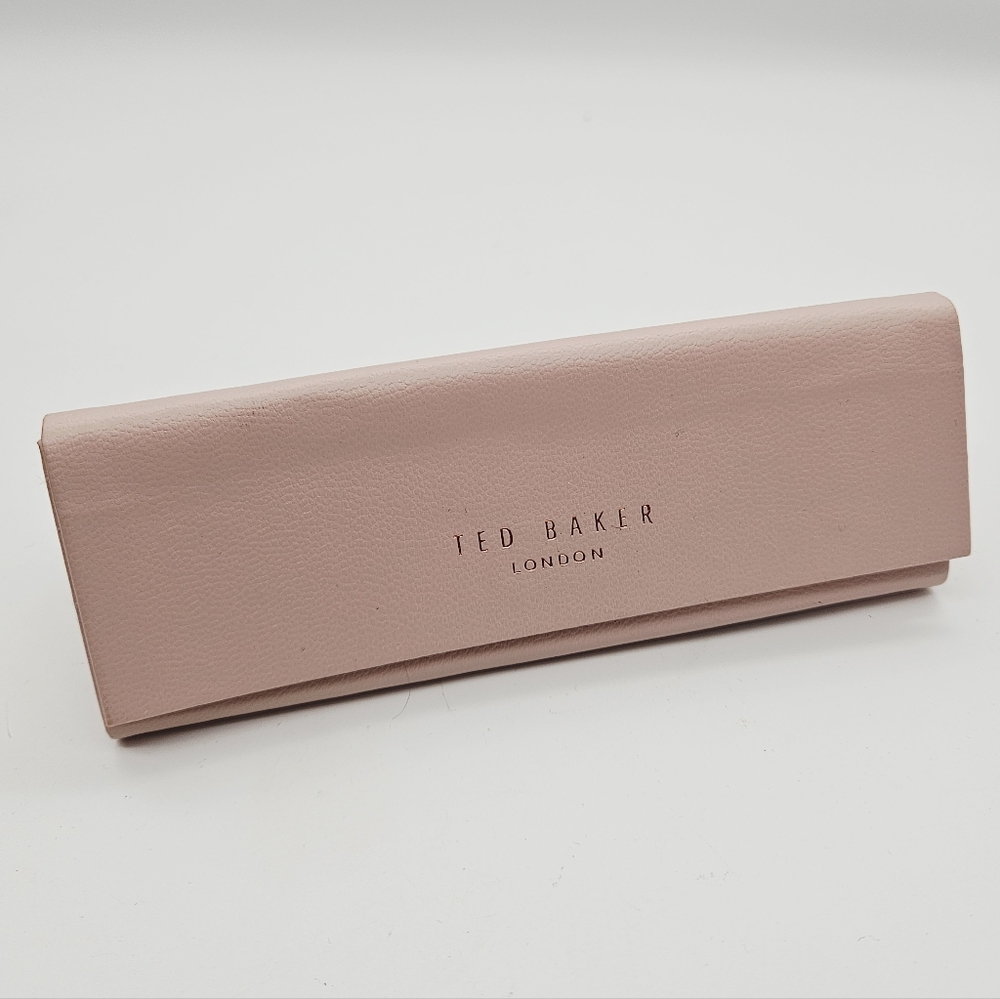 TED BAKER LONDON | hard sided collapsible triangular eyeglasses sunglasses case